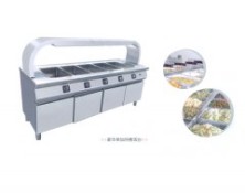 豪华单加热售饭台